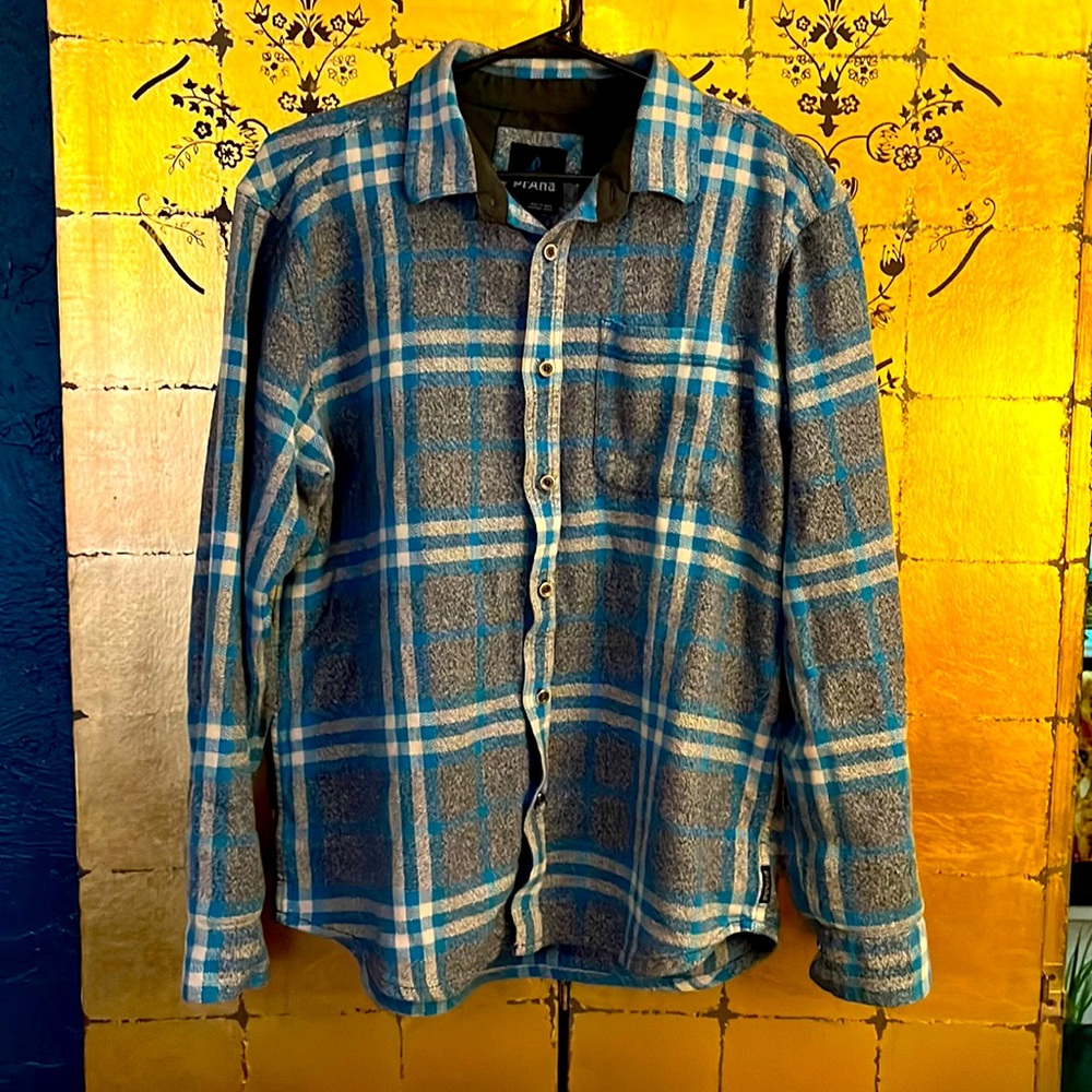 Men’s Prana flannel
